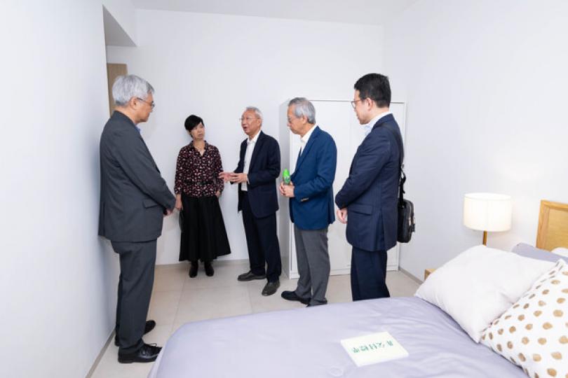 何永賢考察澳門房屋發展 何永賢考察澳門房屋發展