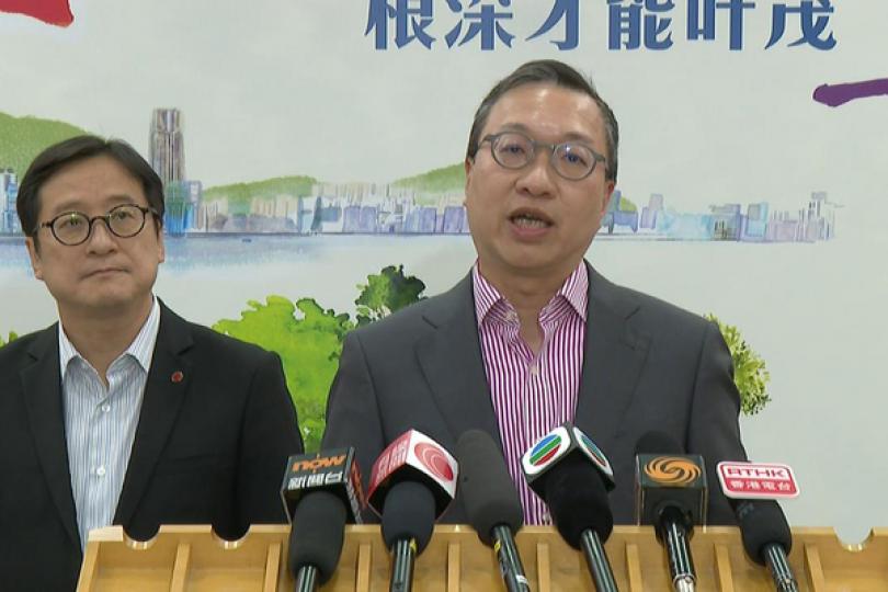 林定國總結成都北京訪問行程 林定國總結成都北京訪問行程