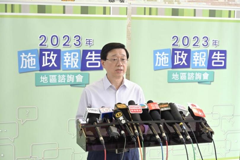 特首冀社會建立籌辦活動新共識