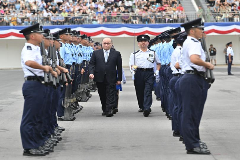 警察學院結業會操舉行 警察學院結業會操舉行