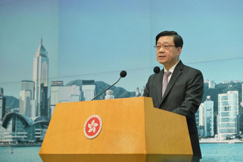 特首:提升工業安全是重要工作 特首:提升工業安全是重要工作