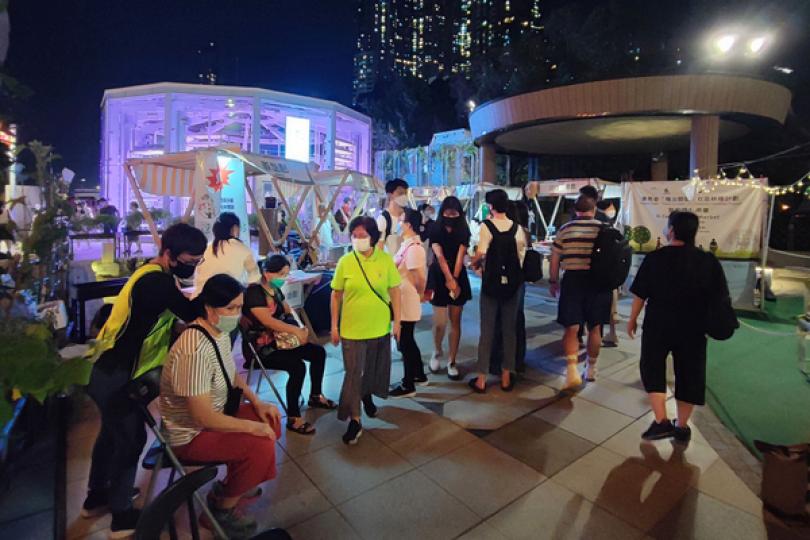 海濱夜繽紛活動與民同樂 海濱夜繽紛活動與民同樂