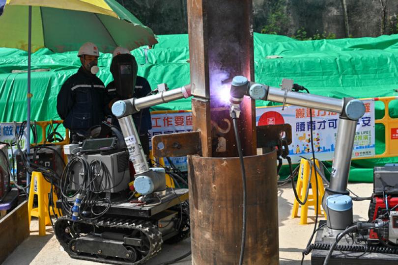 機械工友上場 提效率減勞損