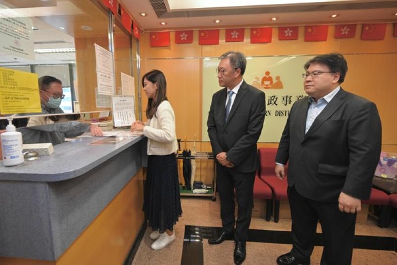 區議會選舉提名期展開 區議會選舉提名期展開