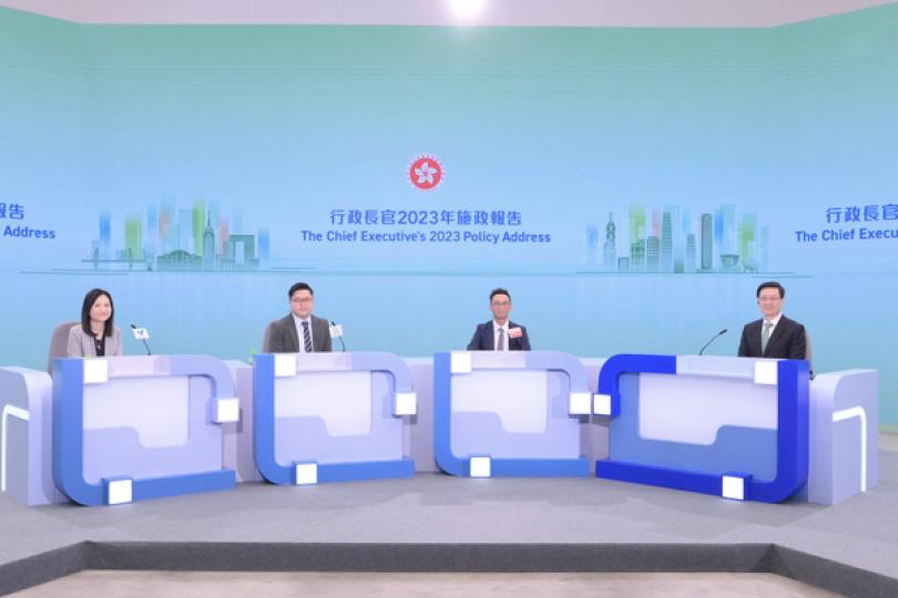李家超:有序解決劏房問題 李家超:有序解決劏房問題