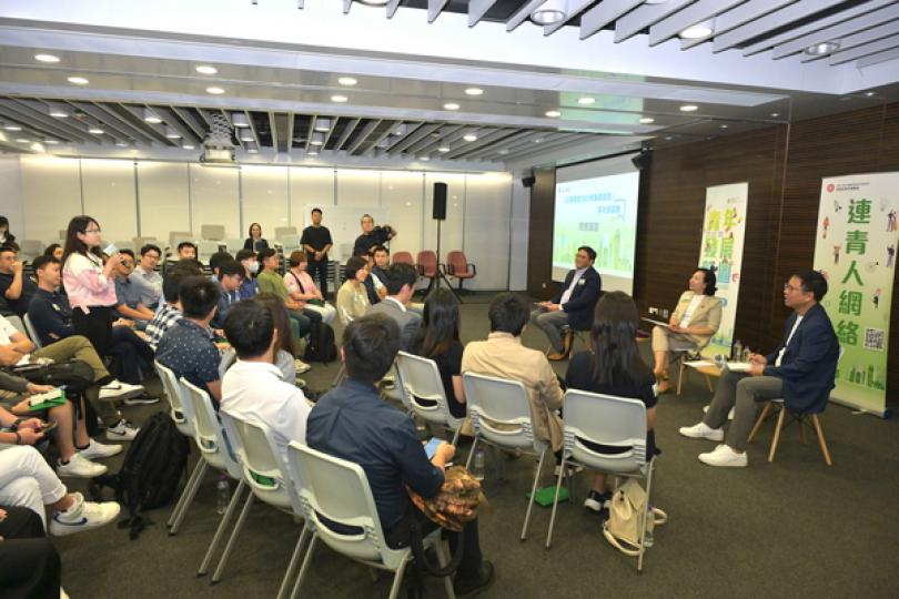 座談會介紹施政報告青年政策 座談會介紹施政報告青年政策