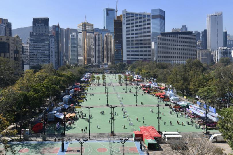 維園年宵市場352個攤位租出 維園年宵市場352個攤位租出