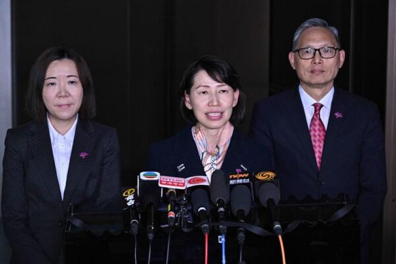 葉文娟:感謝夏寶龍給予勉勵 葉文娟:感謝夏寶龍給予勉勵