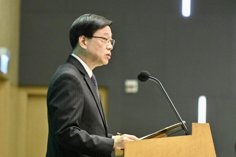 中國載人航天工程代表團訪港四天 中國載人航天工程代表團訪港四天