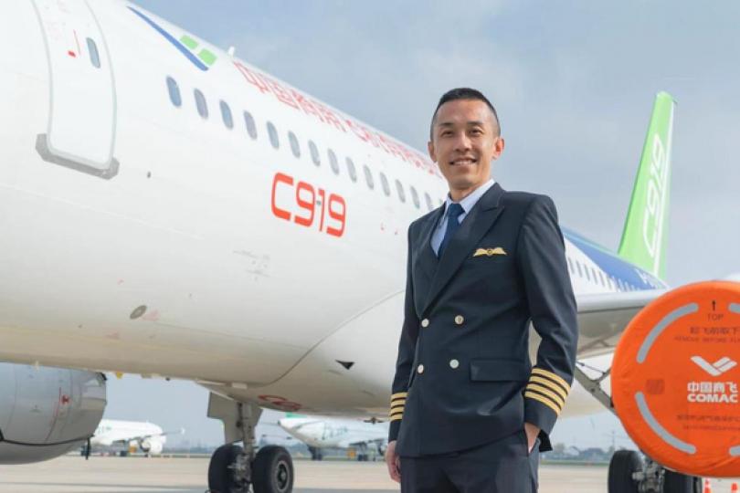 民航處人員參與C919飛機飛行演示 民航處人員參與C919飛機飛行演示