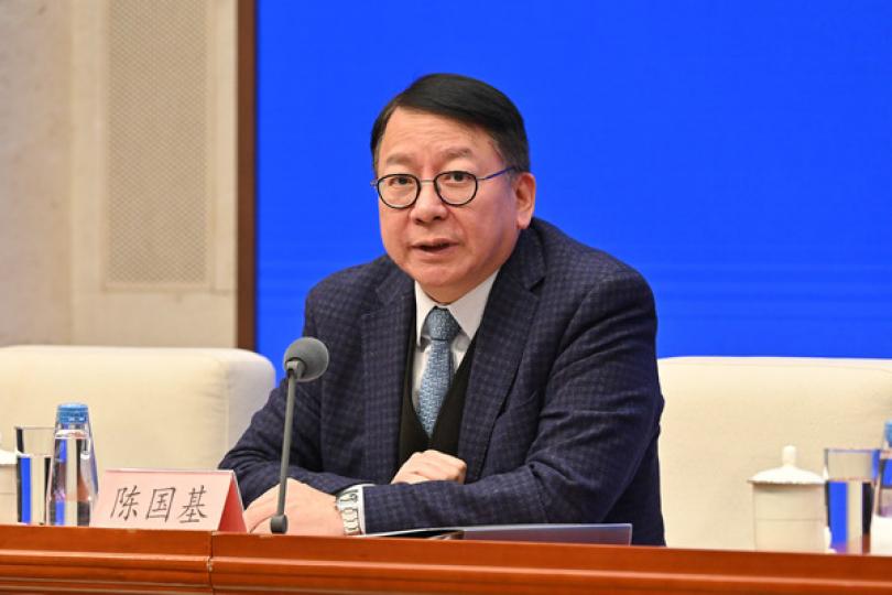 陳國基:前海總規意義重大 陳國基:前海總規意義重大