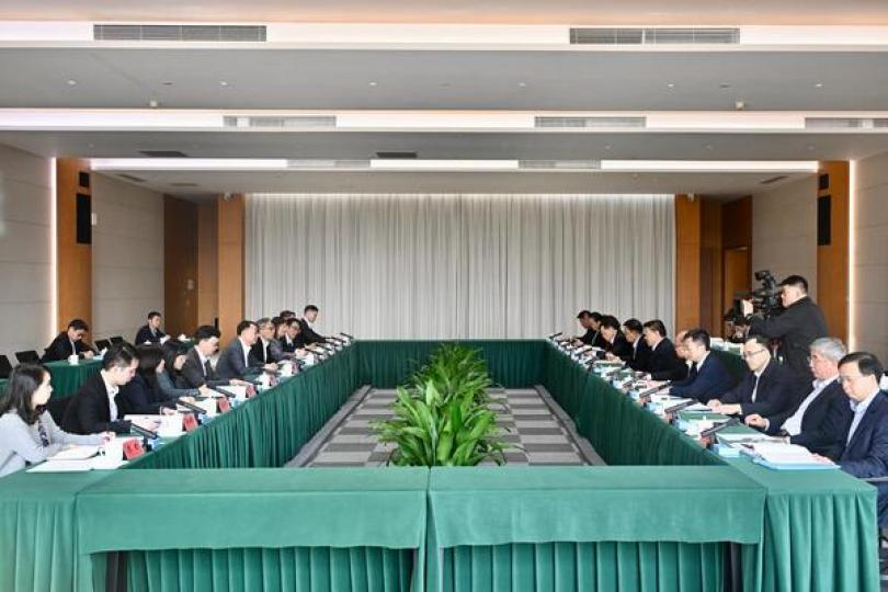 陳國基晤深圳市領導 陳國基晤深圳市領導