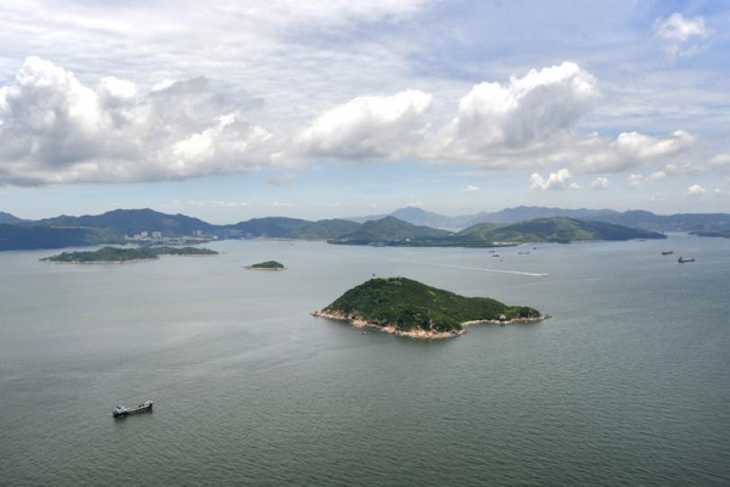 內地專家來港就人工島環評作交流 內地專家來港就人工島環評作交流