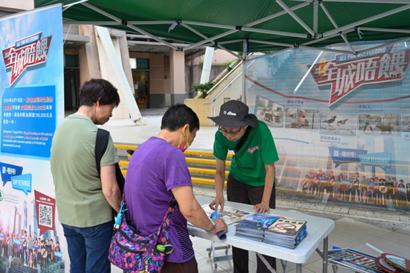 禁餵野鴿新例生效後執法行動加強