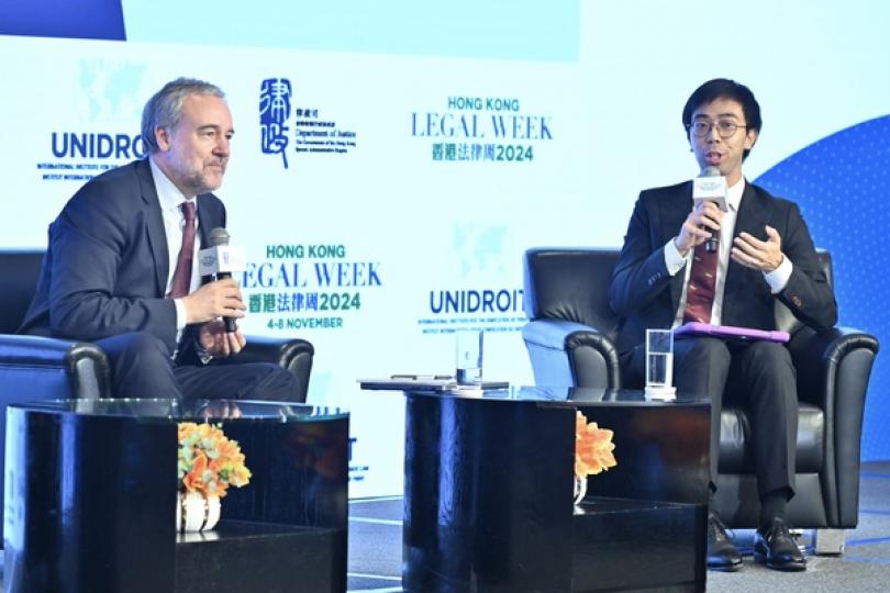 借調國際組織 法律專才得益