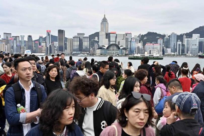 春節黃金周約140萬人次訪港