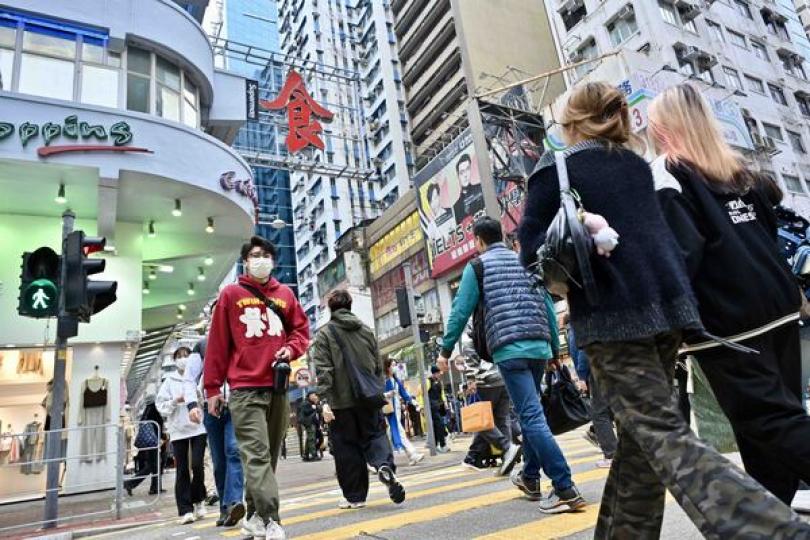 本港去年人口增0.1%