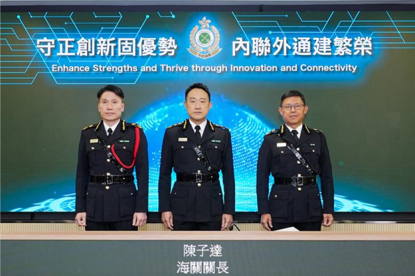 海關去年執法案件逾三萬宗