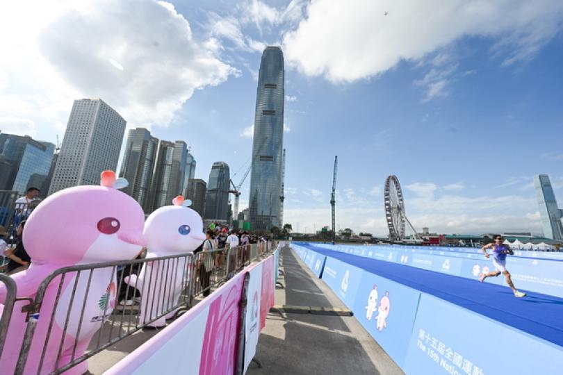 十五運會鐵人三項測試賽順利完成