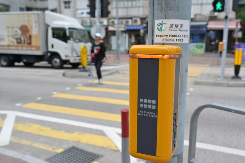 電子行人過路發聲裝置添新功能 電子行人過路發聲裝置添新功能