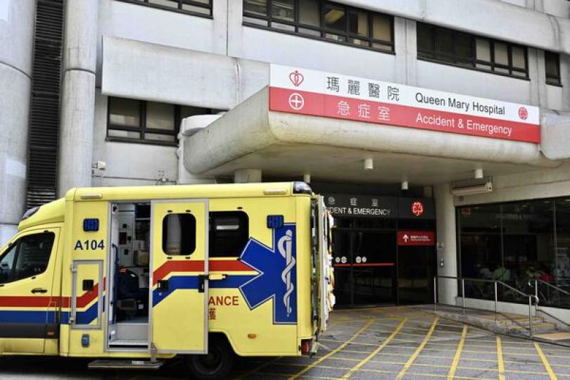 醫管局關注瑪麗醫院地盤工業意外 醫管局關注瑪麗醫院地盤工業意外
