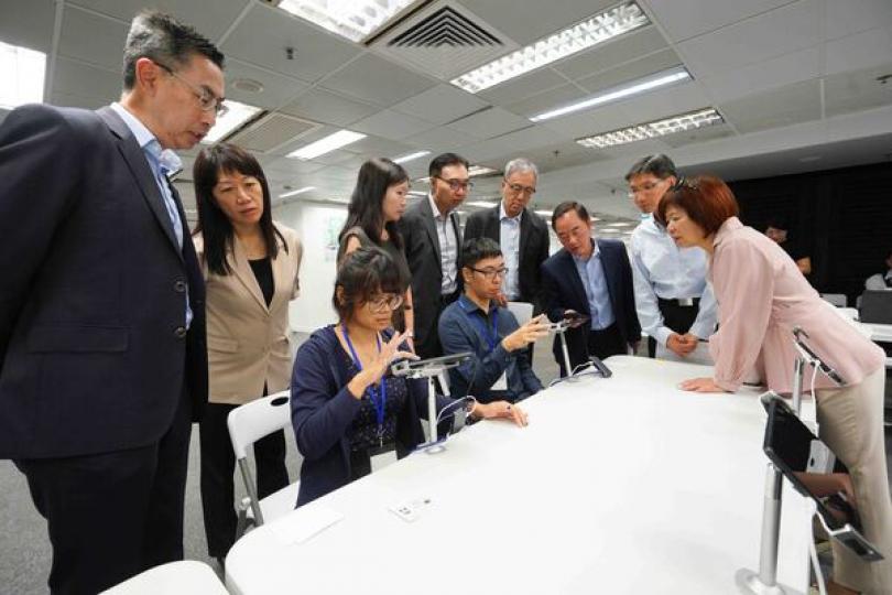 電子選民登記冊系統進行演練