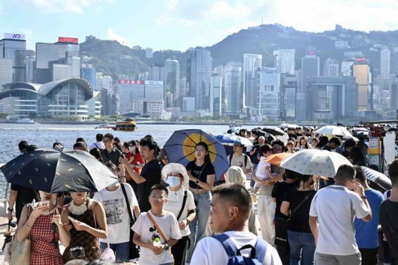 國慶黃金周約164萬人次訪港 國慶黃金周約164萬人次訪港