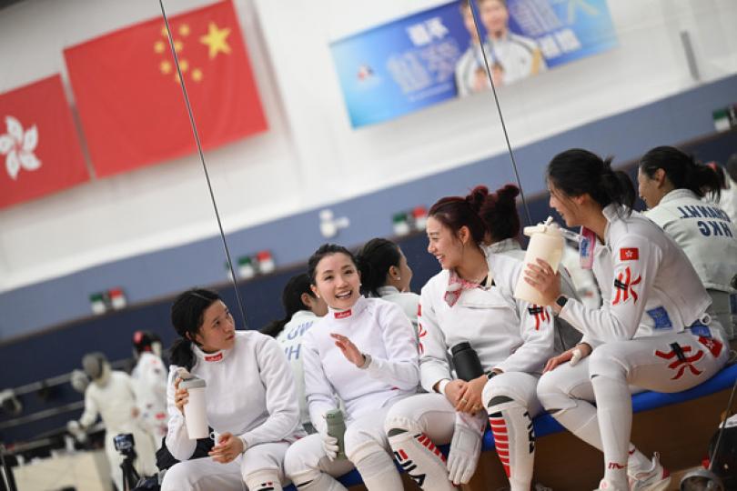 女子重劍 全力備戰 女子重劍 全力備戰