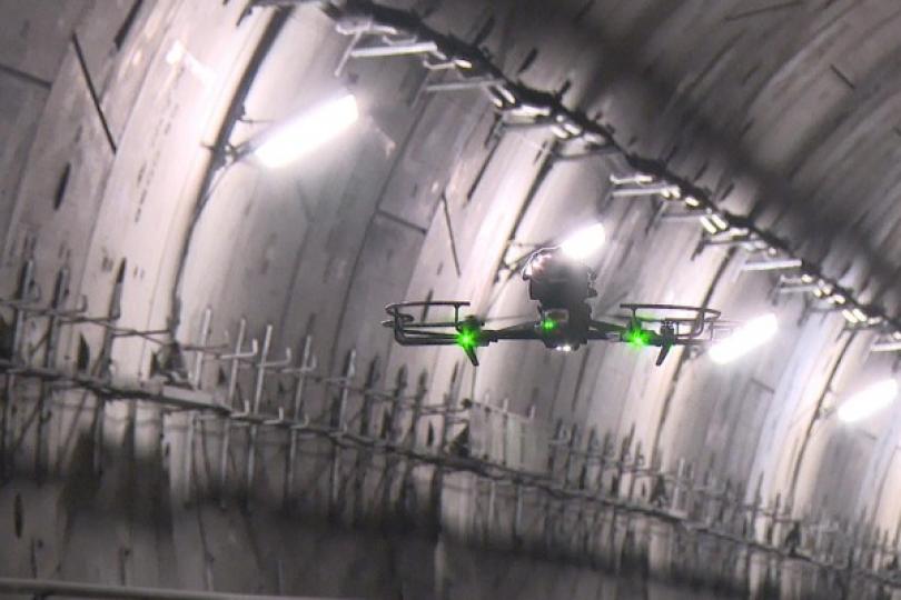 無人機隧道巡檢 助鐵路維修保養 無人機隧道巡檢 助鐵路維修保養