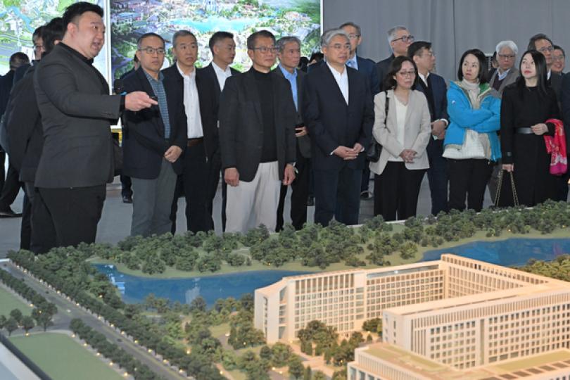 特區代表團考察內地新區開發經驗 特區代表團考察內地新區開發經驗