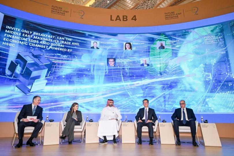 陳茂波與沙特政商界交流 陳茂波與沙特政商界交流