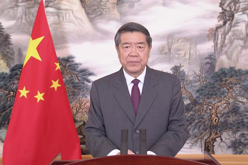 應對變局:  李家超在峰會上作主題演講。