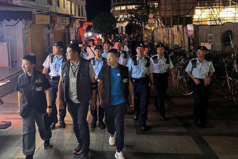 三地聯合行動 港拘逾四千人