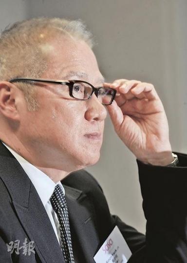 莎莎國際主席兼行政總裁郭少明表示，莎莎下半年受惠於零售市場市道轉好，銷售額有顯著的增長。（劉焌陶攝）