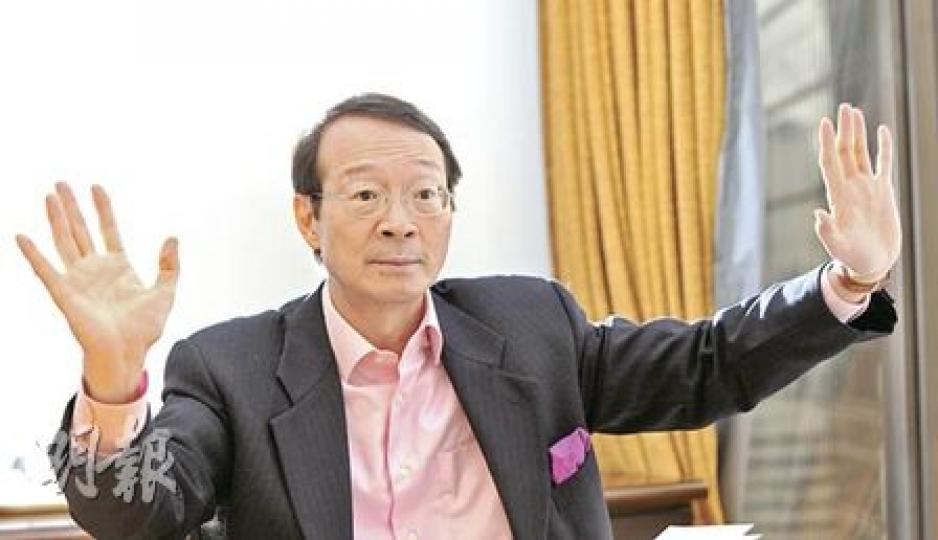 曾在國泰航空、電訊盈科擔任管理層的張永霖表示，社會很多怨氣來自商界剝削消費者的行為，政府應立法制約有關行為。（劉焌陶攝）