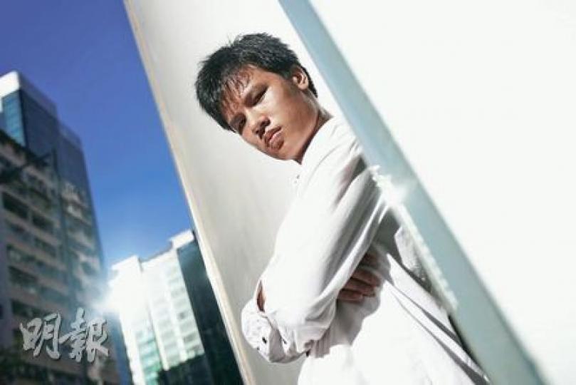 中四生「飛龍」試過瞓馬路、衝鐵馬，他表示已立志從政，希望日後能當區議員。（林振東攝）