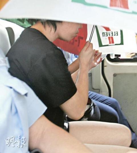 小學男生被師長發現頭部紅腫揭發懷疑被虐事件，他送院檢驗後無大礙。（劉友光攝）