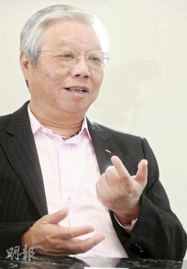 王忠桐說，要理解內地文化，管理當地員工才會得心應手。（劉焌陶攝）