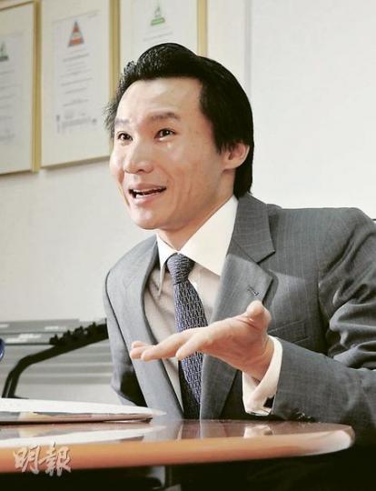 勞氏環保控股有限公司執行董事張沛強指出,最低工資對公司影響輕微,反而有機會令營業額增加。(陳淑安攝) 勞氏環保控股有限公司執行董事張沛強指出,最低工資對公司影響輕微,反而有機會令營業額增加。(陳淑安攝)