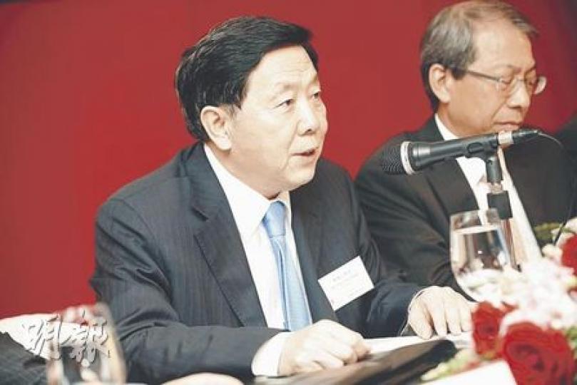 中信1616主席辛悅江昨日宣布,公司將易名為「中信國際電訊」,似乎意味着母公司中信集團,將進一步把電訊業務注入1616。(葉漢華攝) 中信1616主席辛悅江昨日宣布,公司將易名為「中信國際電訊」,似乎意味着母公司中信集團,將進一步把電訊業務注入1616。(葉漢華攝)
