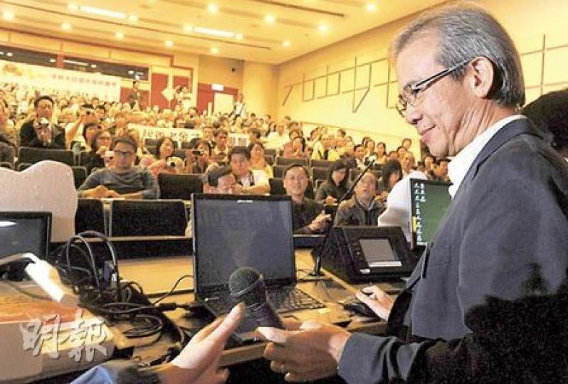 平機會主席林煥光指出,本港三大退休保障支柱已不可靠,促政府正視問題,以免落得全輸局面。(劉焌陶攝) 平機會主席林煥光指出,本港三大退休保障支柱已不可靠,促政府正視問題,以免落得全輸局面。(劉焌陶攝)