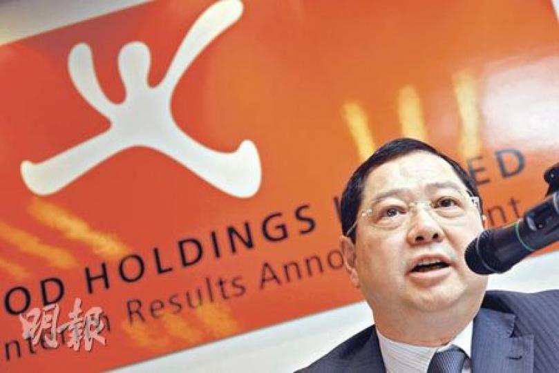 大快活行政總裁陳志成表示，集團將會積極配合港府推行最低工資制。然而，28元的最低工資標準將會使得集團勞工成本增長約一成。（陳智良攝）