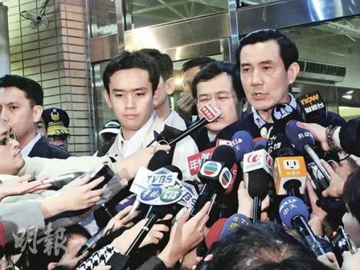 總統馬英九譴責這種暴力行為,下令徹查,找出元兇。(陳小強攝) 總統馬英九譴責這種暴力行為,下令徹查,找出元兇。(陳小強攝)