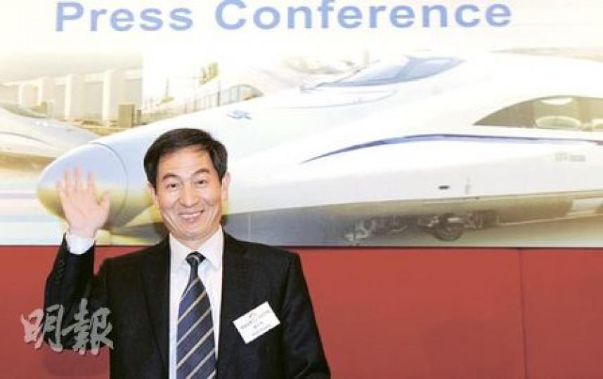中國南車董事長趙小剛預期,2012年公司銷售額將突破1000億元人民幣,並成為業內的全球第一。(尹錦恩攝) 中國南車董事長趙小剛預期,2012年公司銷售額將突破1000億元人民幣,並成為業內的全球第一。(尹錦恩攝)