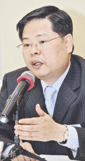 林文鈿表示,吉之島位於碧海藍天的第6間百貨公司會於明年底前開業,期望可在18個月內達到收支平衡。(劉焌陶攝) 林文鈿表示,吉之島位於碧海藍天的第6間百貨公司會於明年底前開業,期望可在18個月內達到收支平衡。(劉焌陶攝)