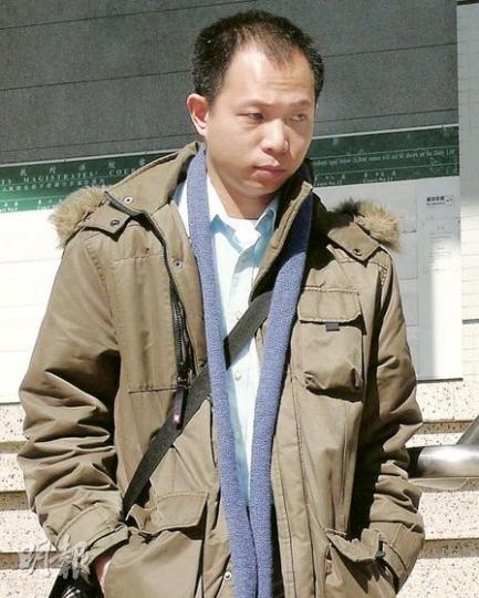 民建聯議員助理歐陽儉文酒後亂性,在大街上非禮少女,被判感化一年。(何偉畧攝) 民建聯議員助理歐陽儉文酒後亂性,在大街上非禮少女,被判感化一年。(何偉畧攝)