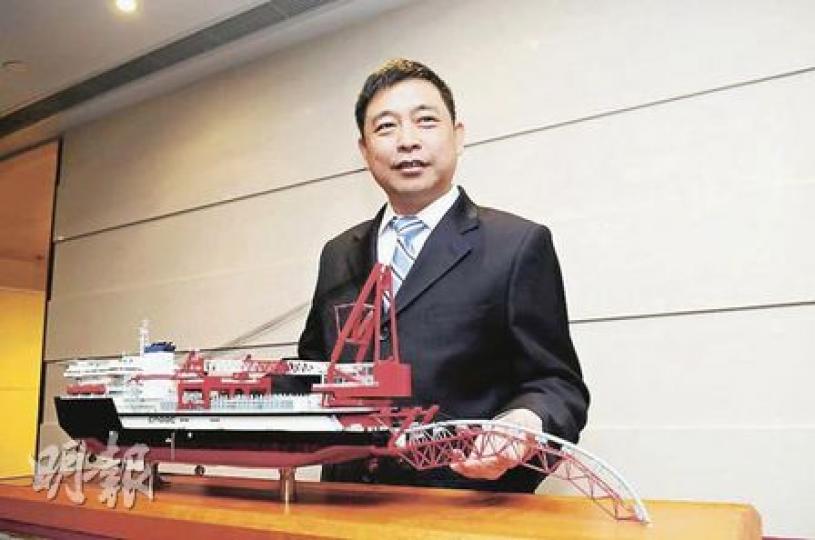 對於公司股價「潛水」,陳強稱公司今年將加強與投資者溝通。(張智超攝) 對於公司股價「潛水」,陳強稱公司今年將加強與投資者溝通。(張智超攝)