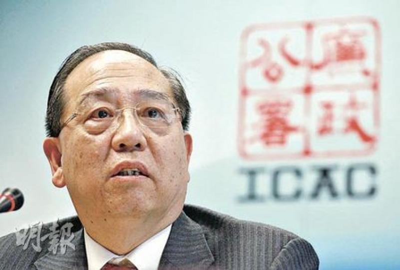 廉署去年首11個月接獲有關警務處貪污舉報升逾一成,廉署審查貪污舉報諮詢委員會主席施祖祥特別提到,該署去年揭發了多宗紀律部隊人員涉包庇賣淫集團、收取賭注及販毒的案件。(林振東攝) 廉署去年首11個月接獲有關警務處貪污舉報升逾一成,廉署審查貪污舉報諮詢委員會主席施祖祥特別提到,該署去年揭發了多宗紀律部隊人員涉包庇賣淫集團、收取賭注及販毒的案件。(林振東攝)