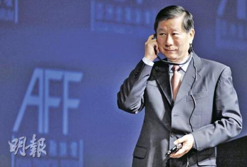 中國證監主席尚福林昨日在港提到，正研究推出小QFII。（劉焌陶攝）