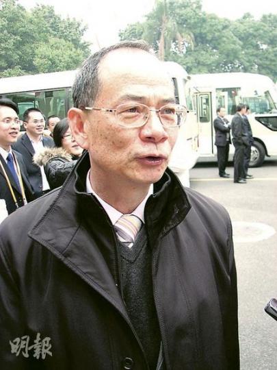 昨日出席廣東省政協會議的港商潘少忠表示，意識到人工成本和人民幣升值是大趨勢，港商必須轉型。（林迎攝）